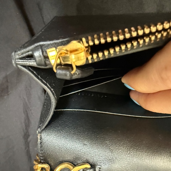 YSL Kate Tassel Wallet on a Chain - Black Calfskin - Picture 9 of 10